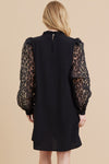 On Vineyard Time Dress in Black