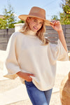 Mountain Travels Sweater in Ivory