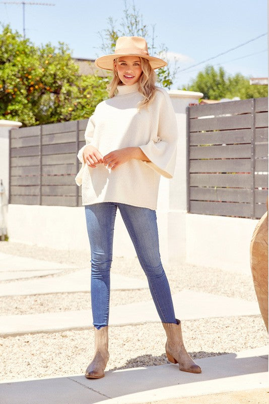 Mountain Travels Sweater in Ivory