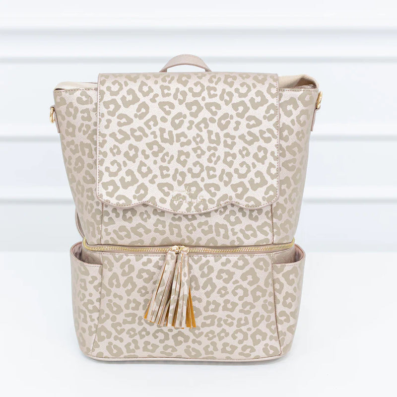 Hollis Diaper Bag - Leopard