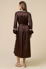 The Meredith Embroidered Maxi Dress