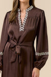 The Meredith Embroidered Maxi Dress