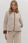 The Merritt Jacket in Taupe