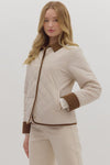The Merritt Jacket in Taupe