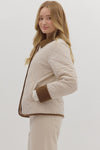 The Merritt Jacket in Taupe