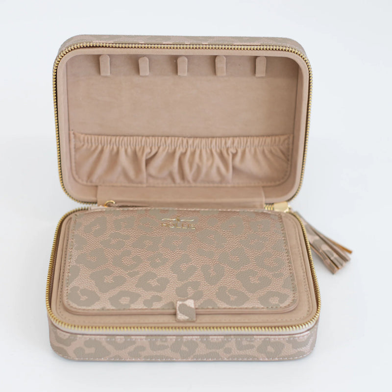 Hollis Jewelry Organizer - Leopard