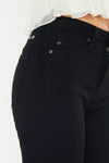 Black Kan Can Frayed Hem Jeans