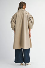 Nothing But Chic Scalloped Trench Coat