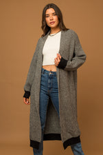 Keep You Warm Herringbone Cardigan