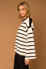 Sonoma Valley Sweater In Cream/Black