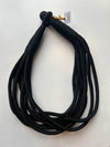 8-Strand Rope Necklace in Black