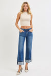 The Cuffed & Chic Wide Leg Denim