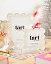 Tart By Taylor Acrylic Picture Frame - Pearl