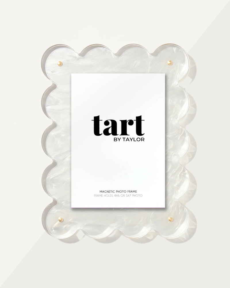 Tart By Taylor Acrylic Picture Frame - Pearl