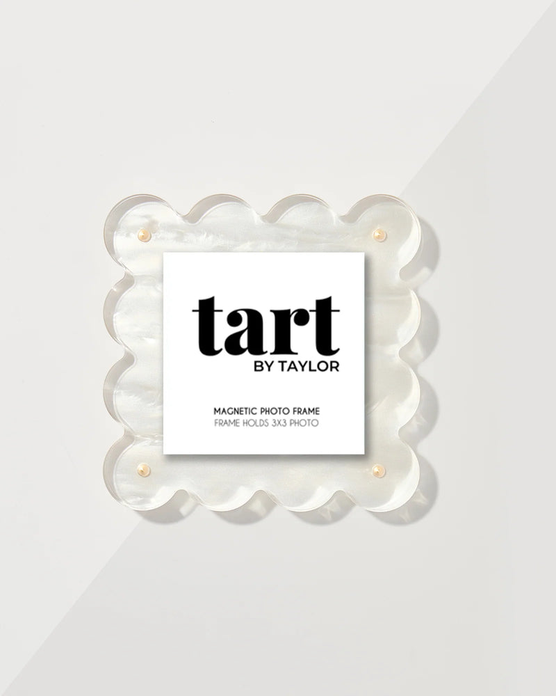 Tart By Taylor Mini Acrylic Picture Frame - Pearl