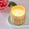 Peony Blush Woven Candle