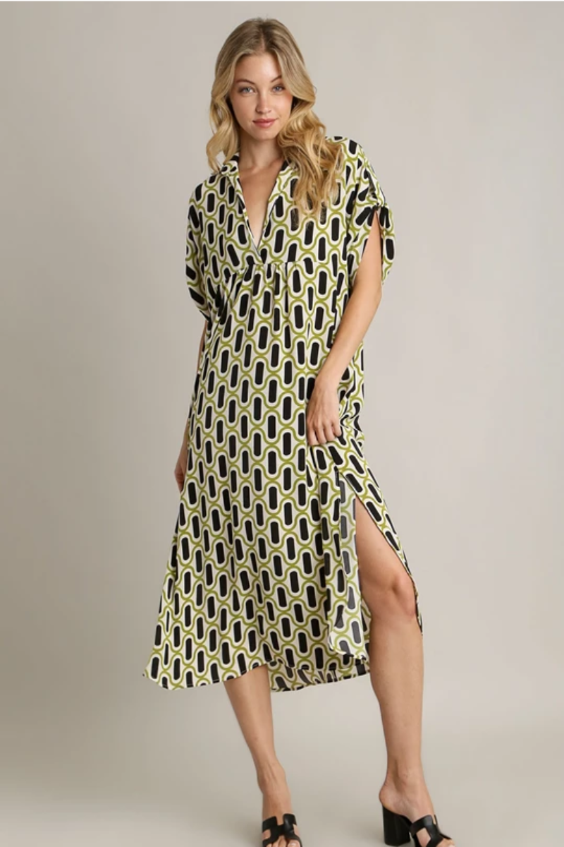 Close To Me Print Dress