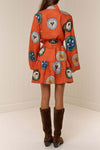 The Marigold Medallion Mini Dress