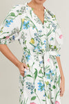 Evergreen Garden Midi Dress