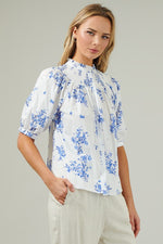 High Tide Floral Blouse