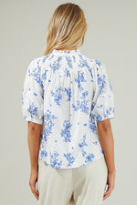 High Tide Floral Blouse