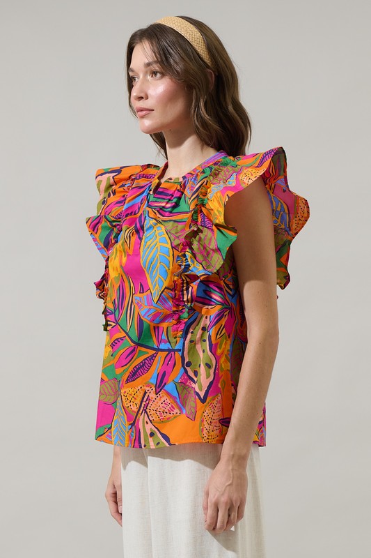 In The Spotlight Printed Top