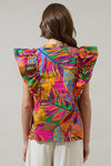 In The Spotlight Printed Top