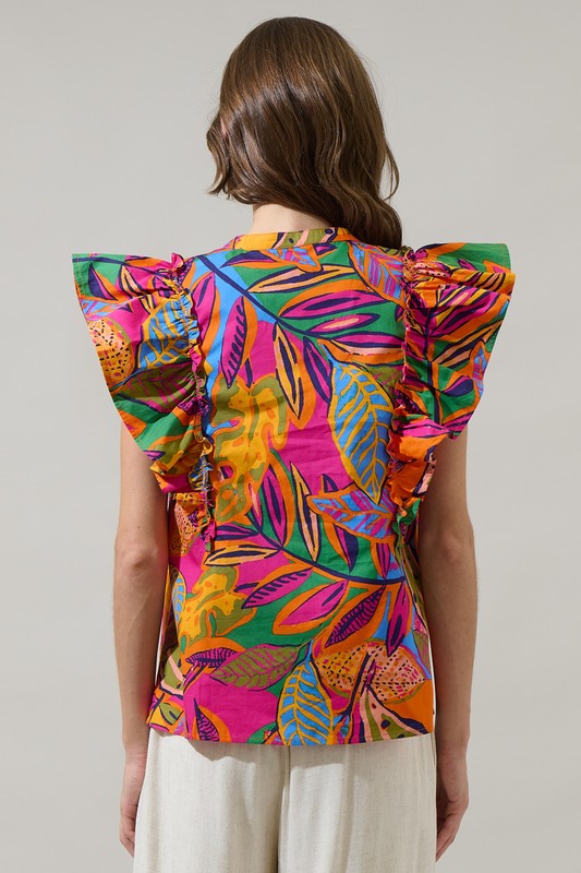 In The Spotlight Printed Top