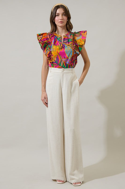 In The Spotlight Printed Top