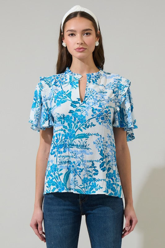 Feel Your Best Floral Top