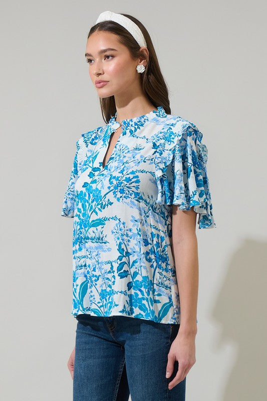 Feel Your Best Floral Top