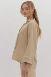 Comfy and Chic Hoodie in Taupe