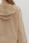 Comfy and Chic Hoodie in Taupe