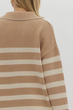 Ready For The Day Sweater in Taupe