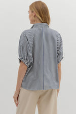Calling On You Top in Navy