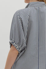 Calling On You Top in Navy
