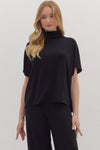 Better Believe It Knit Top in Black
