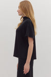 Better Believe It Knit Top in Black