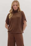 Better Believe It Knit Top in Espresso