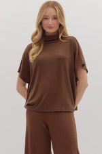 Better Believe It Knit Top in Espresso