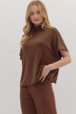 Better Believe It Knit Top in Espresso