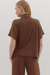Better Believe It Knit Top in Espresso