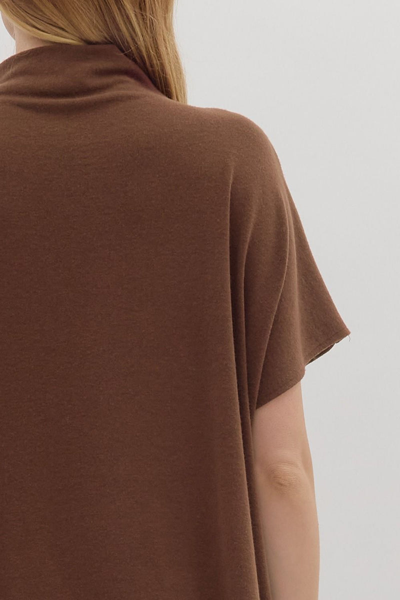 Better Believe It Knit Top in Espresso