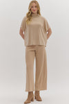 Better Believe It Knit Top in Taupe