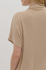 Better Believe It Knit Top in Taupe