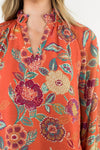 Crossed My Mind Floral Print Top