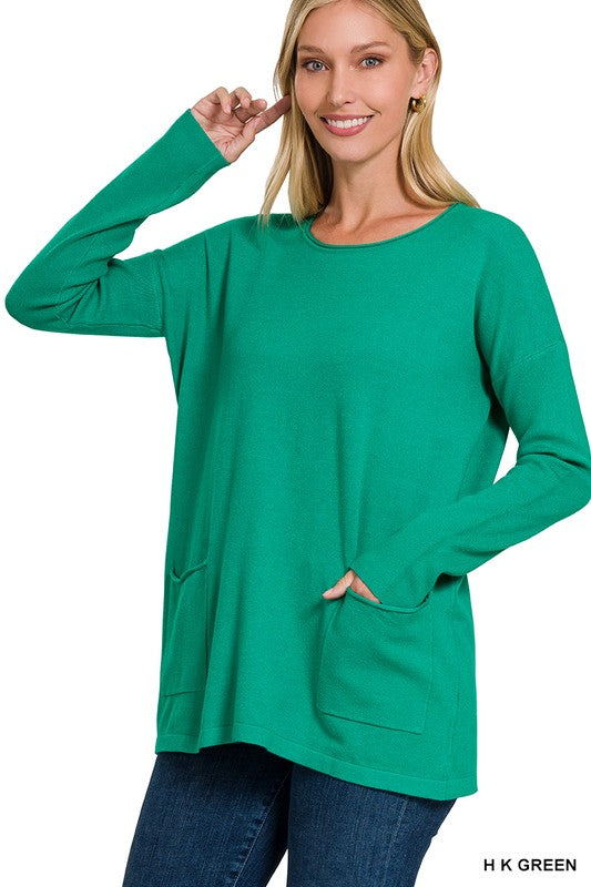 Perfectly You Tunic in Kelly Green