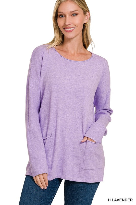 Perfectly You Tunic in Lavender