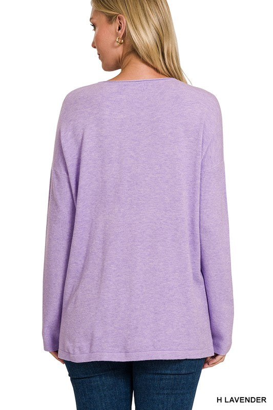 Perfectly You Tunic in Lavender