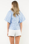 Make It Your Own Floral Textured Top